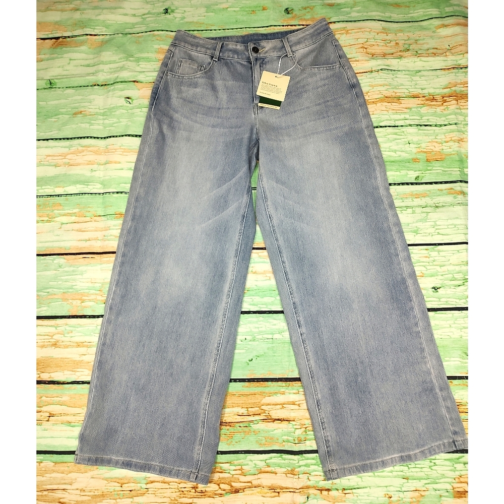 NWT Halara Flex Fit Wide Leg Jeans M